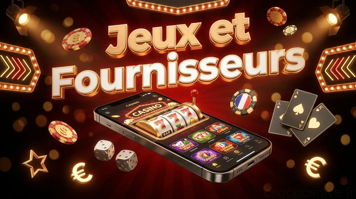 Jeux et Fournisseurs